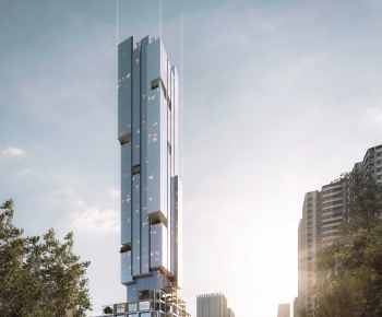 Modern Appearance Of Commercial Building-ID:304369935