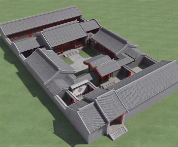Chinese Style Residential Building-ID:659245971