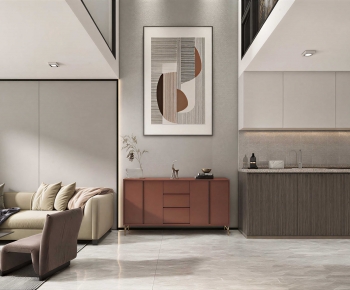 Modern A Living Room-ID:477838991