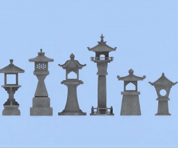 Chinese Style Building Component-ID:738768104