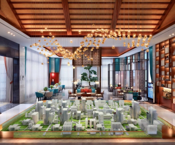New Chinese Style Reception Hall-ID:886903054