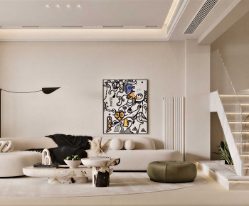Modern A Living Room-ID:442038061