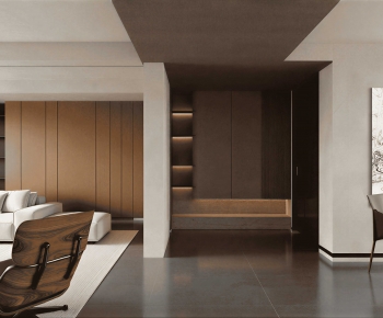 Modern A Living Room-ID:755261908