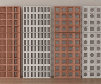 Modern Cement Brick Screen Partition-ID:104295029