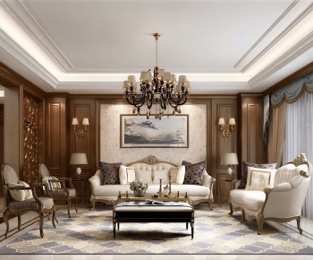 European Style A Living Room-ID:296318059