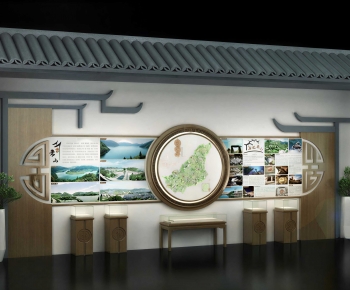 New Chinese Style Culture Wall-ID:392230033