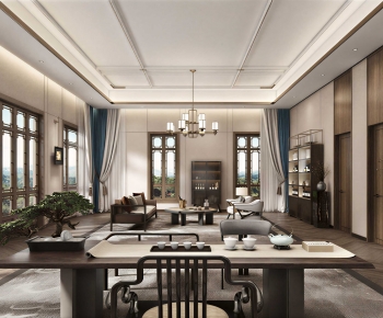 New Chinese Style Tea House-ID:917090891