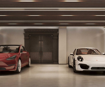 Modern Underground Garage-ID:880881074