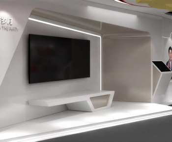 Modern Exhibition Hall-ID:737450124