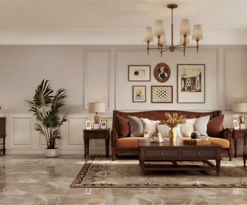 American Style A Living Room-ID:559787036