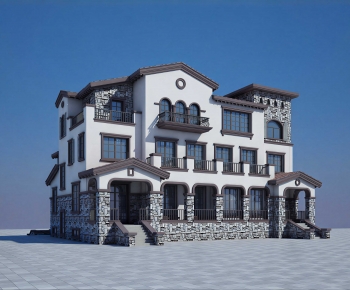 Mediterranean Style Detached Villa-ID:632654919