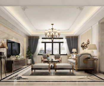 European Style A Living Room-ID:101161085