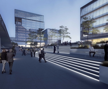 Modern Appearance Of Commercial Building-ID:269859085