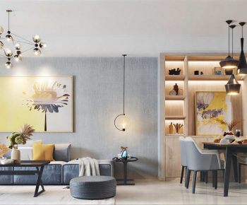 Modern A Living Room-ID:331945908