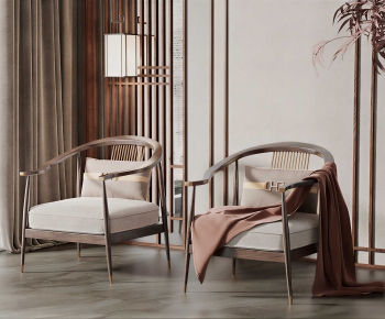 New Chinese Style Lounge Chair-ID:311610787