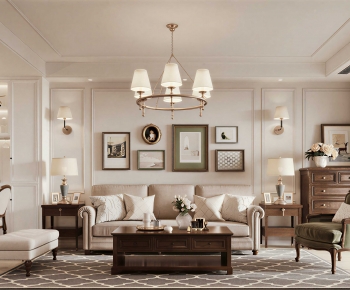 American Style A Living Room-ID:660500055