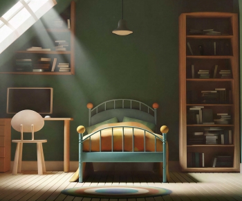 Modern Children's Room-ID:959660056