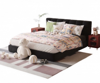 Modern Child's Bed-ID:511670151