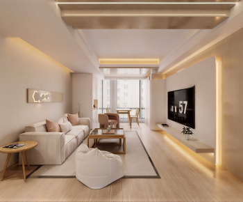 Modern A Living Room-ID:420384889