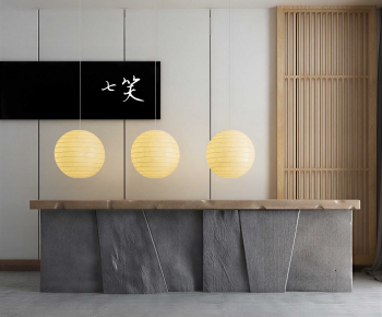 Modern Reception Desk-ID:848380097