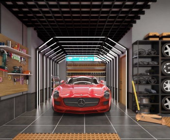 Modern Automobile Repair Shop-ID:108793975
