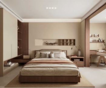 New Chinese Style Bedroom-ID:898297078