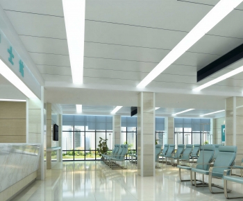 Modern Hospital Hall-ID:226644043