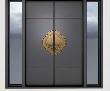 New Chinese Style Entrance Door-ID:694844015