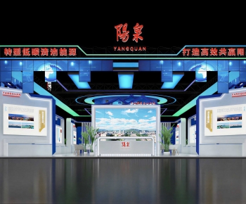 Modern Exhibition Hall-ID:301366099