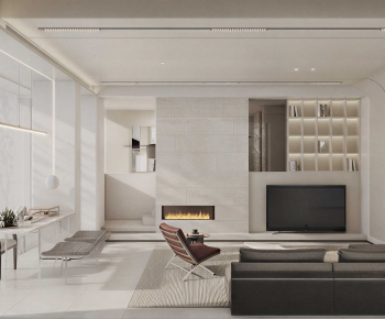 Modern A Living Room-ID:213610892