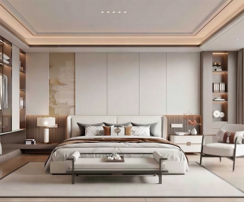 New Chinese Style Bedroom-ID:912054061