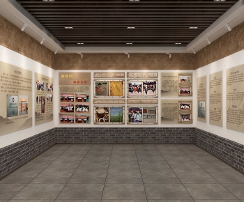 New Chinese Style Exhibition Hall-ID:168159962