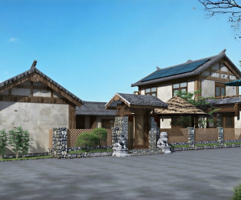 New Chinese Style Residential Building-ID:846756942