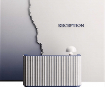Modern Reception Desk-ID:685484893