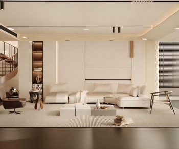Modern A Living Room-ID:404445891