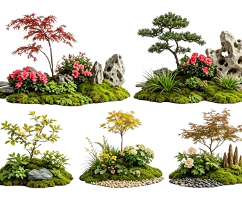 New Chinese Style Plant Landscaping-ID:840260983
