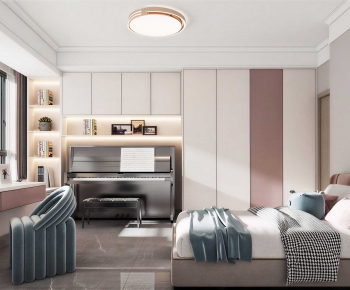 Modern Girl's Room Daughter's Room-ID:610790018