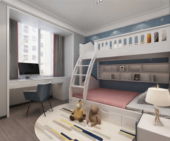 Modern Boy's Room And Son's Room-ID:191708097