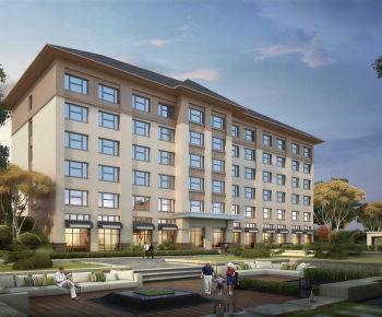 Modern Residential Building-ID:735596904