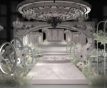 Modern Banquet Hall-ID:789096122