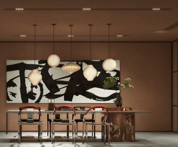 New Chinese Style Dining Room-ID:778083092