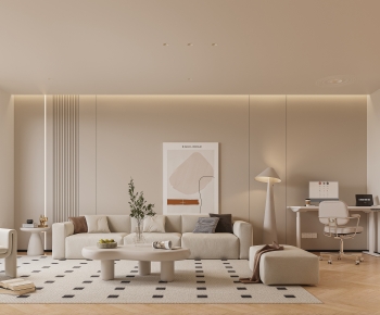 Modern A Living Room-ID:517792944