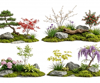 New Chinese Style Plant Landscaping-ID:507164003