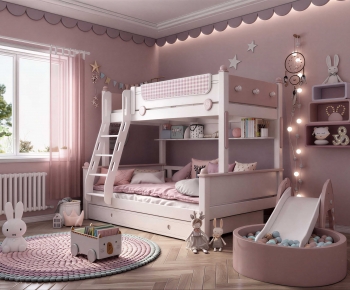 Modern Girl's Room Daughter's Room-ID:809448002