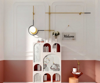 Modern Decorative Cabinet-ID:877470974