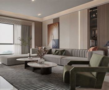 Modern A Living Room-ID:589713102