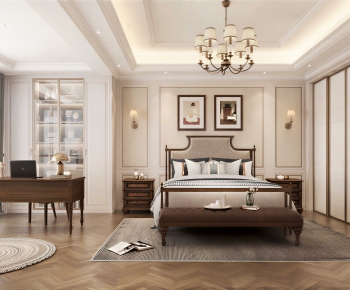 American Style Bedroom-ID:284140191