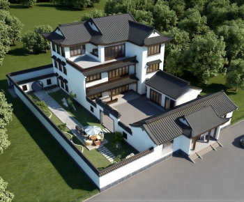 New Chinese Style Detached Villa-ID:936671978