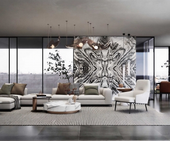 Modern A Living Room-ID:581062087