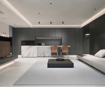 Modern A Living Room-ID:647105937